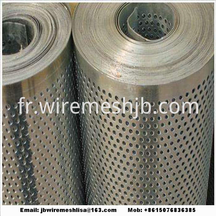 Galvanized Perforated Metal Mesh